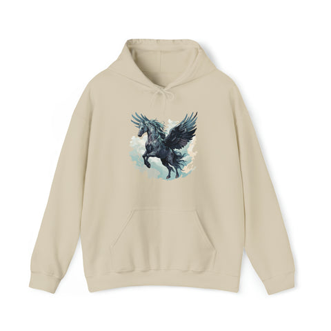 Unisex Majestic Pegasus Hoodie Sand S 