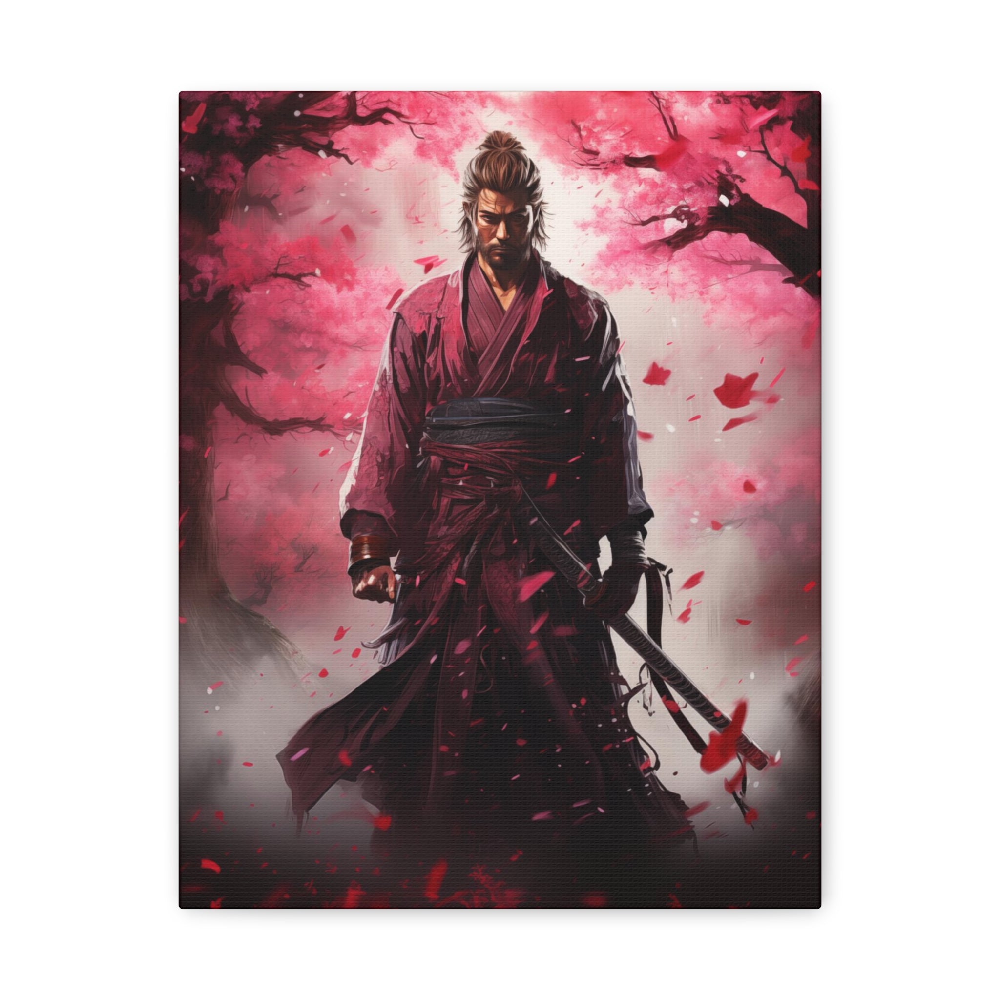 Samurai Warrior Wall Art 11″ x 14″ 1.25" 