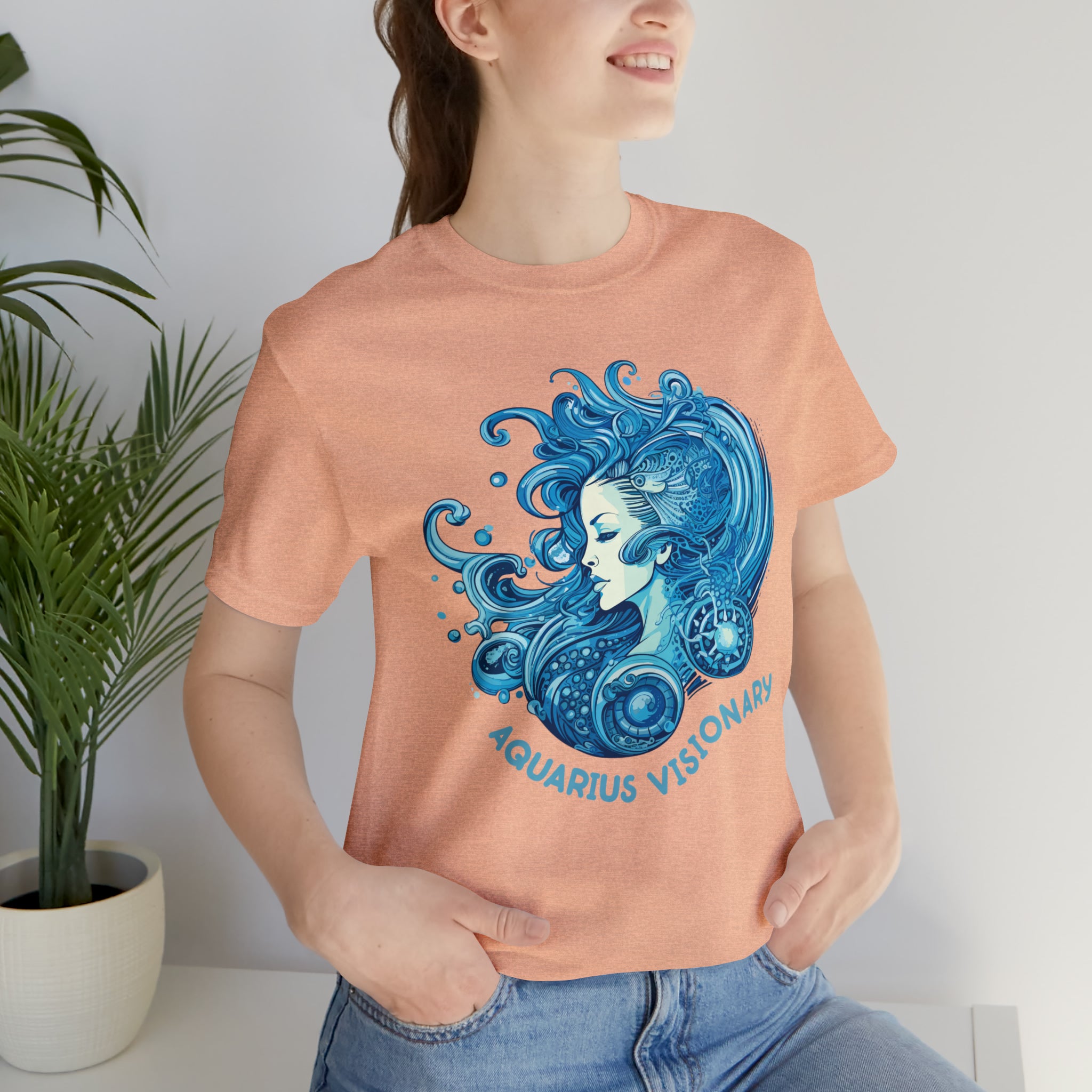 Unisex Aquarius Visionary T Shirt   