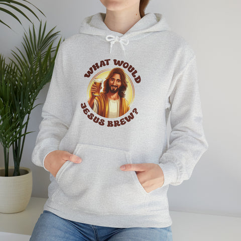 Unisex What Would Jesus Brew Beer Hoodie   