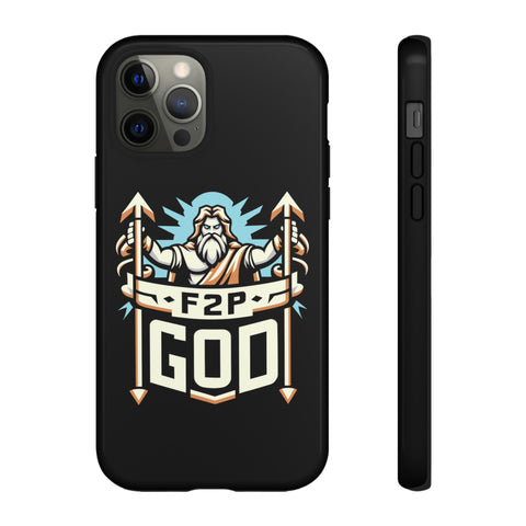 F2P God Phone Case iPhone 12 Pro Glossy 