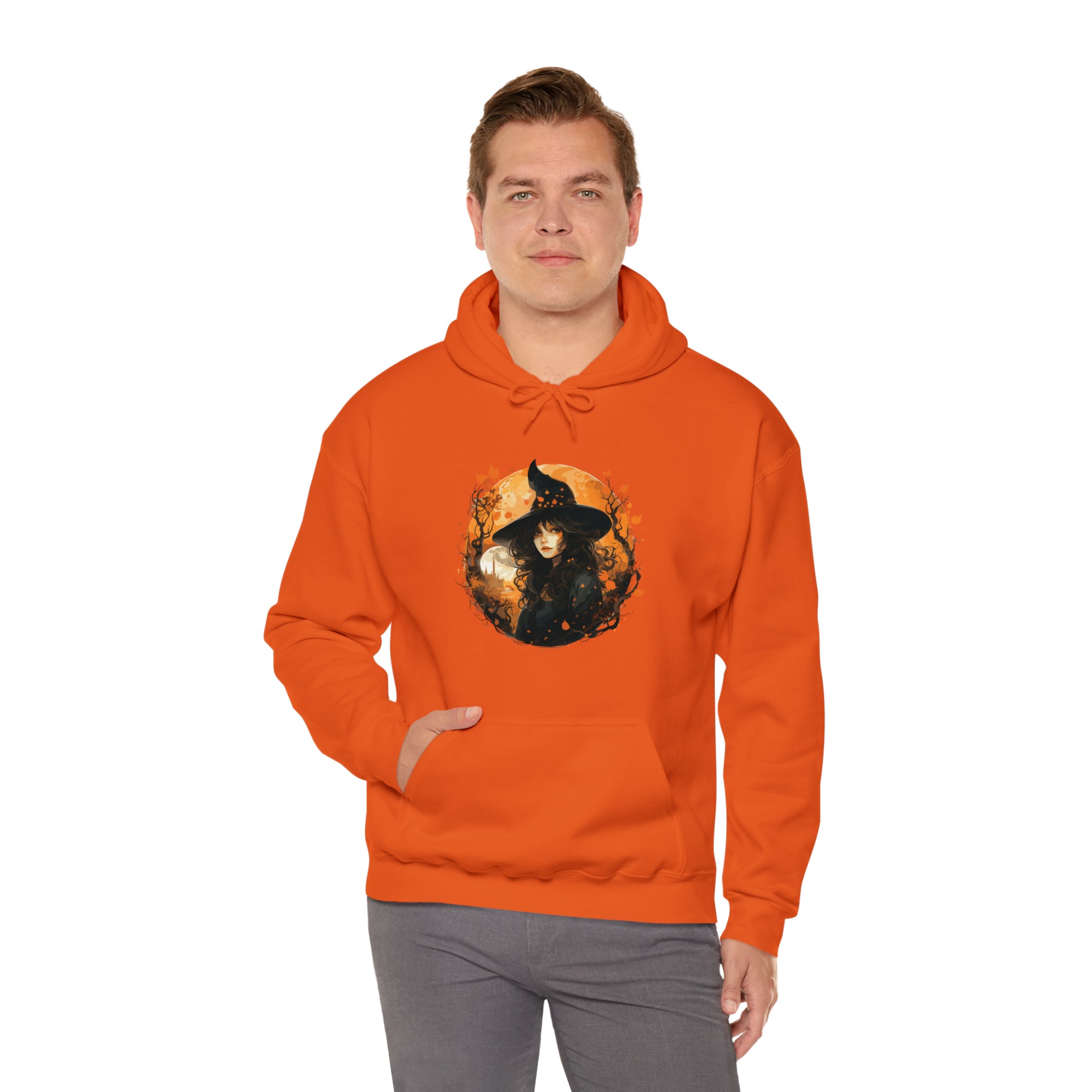 Unisex Autumn Witch Hoodie   