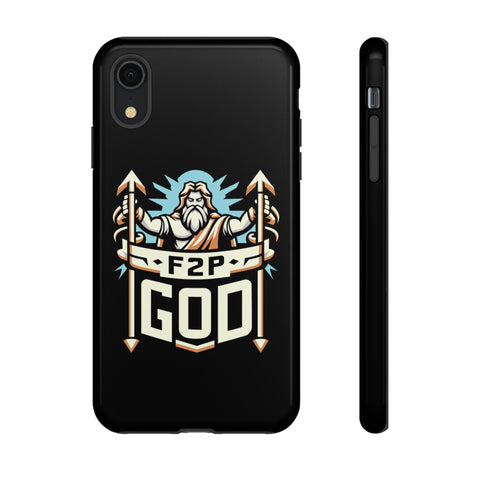 F2P God Phone Case iPhone XR Glossy 