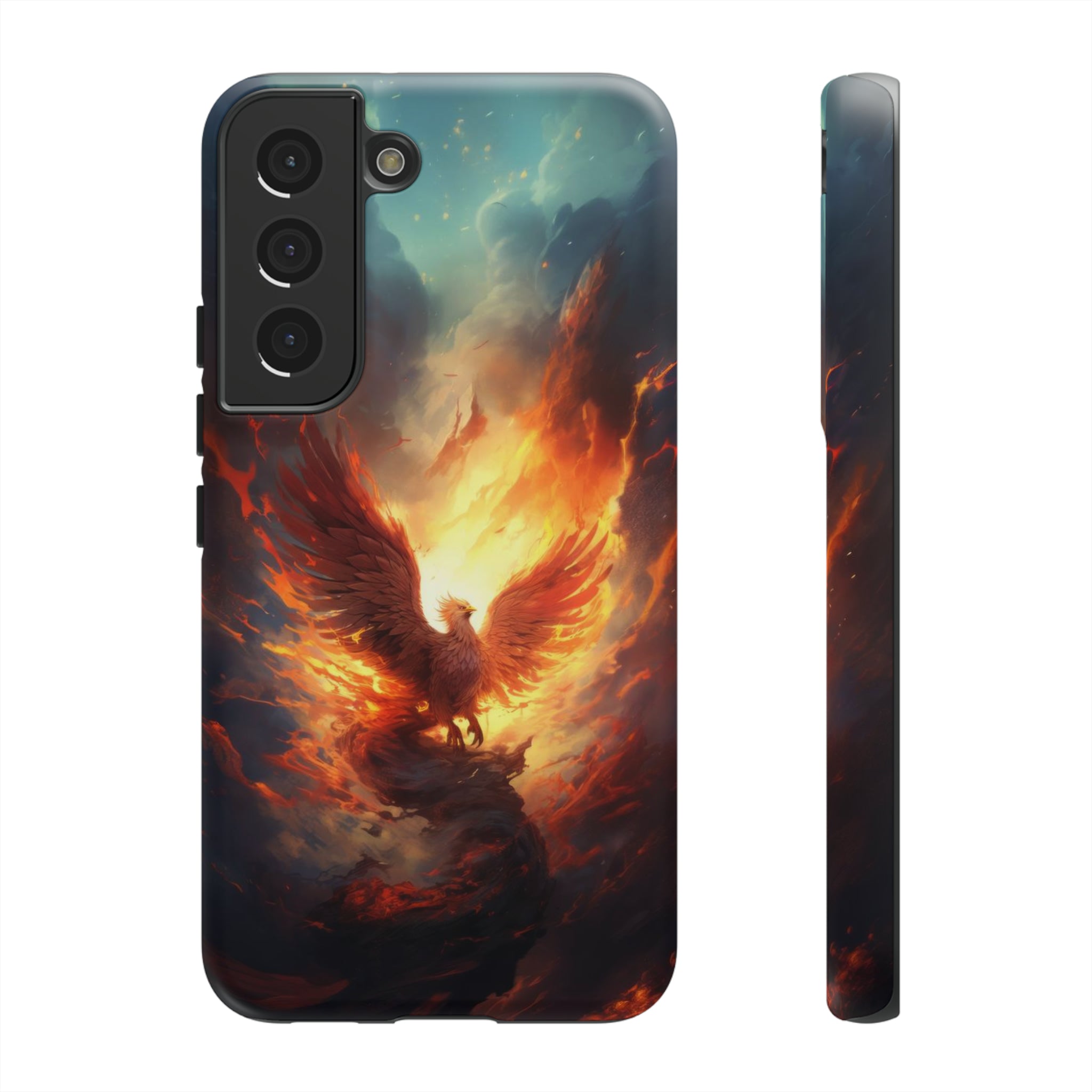 Phoenix in the Clouds Phone Case Samsung Galaxy S22 Matte 