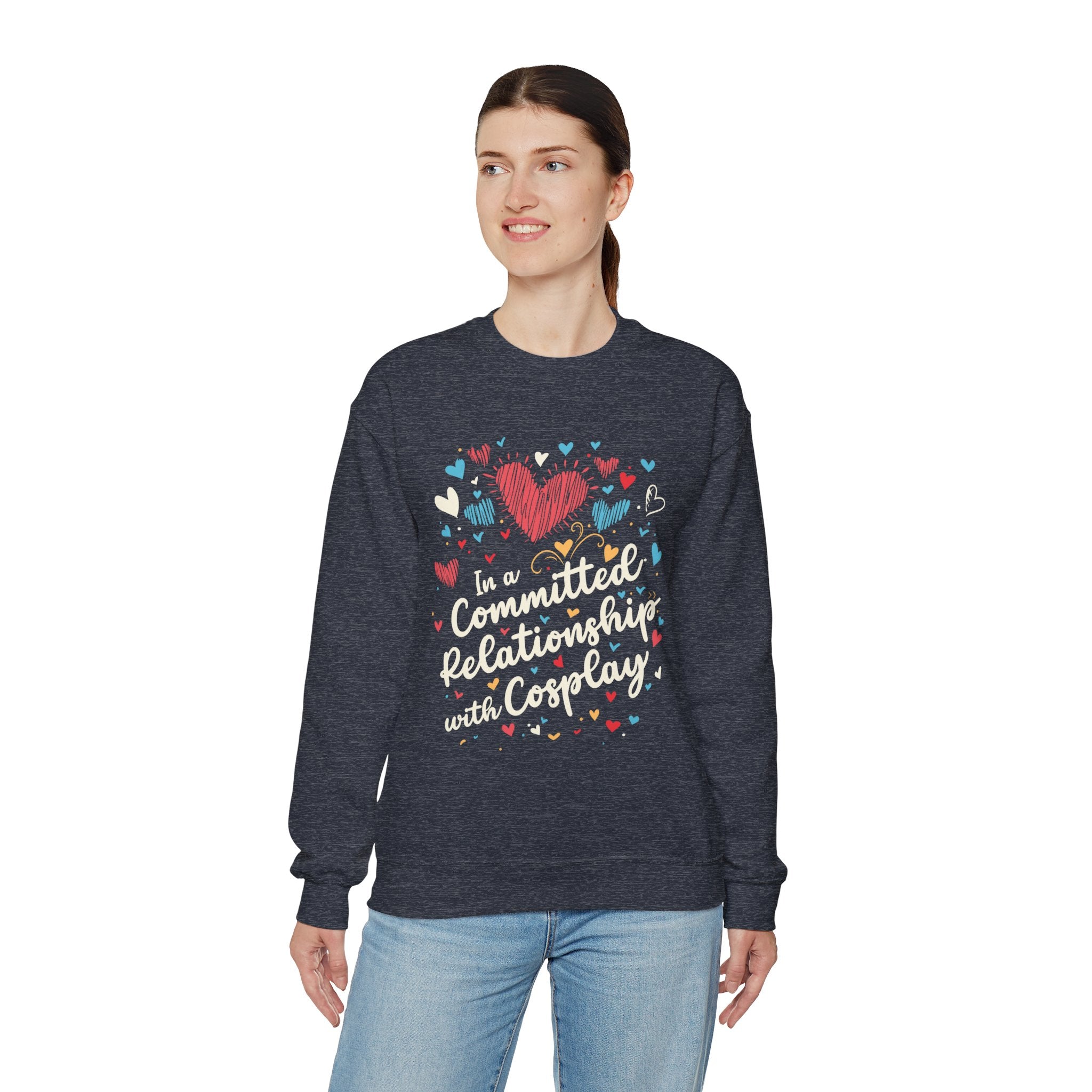 Unisex In a Committed Relationship with Cosplay Sweatshirt   