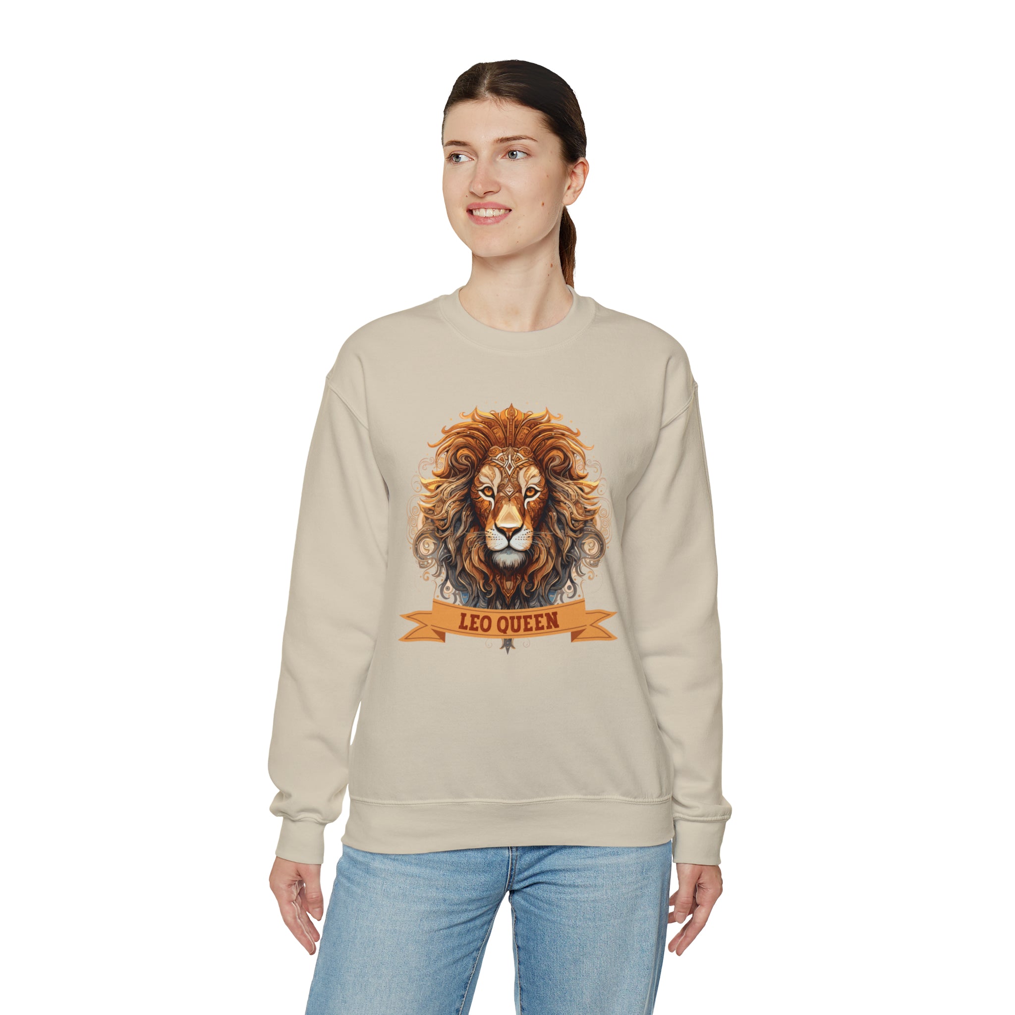 Womens Leo Queen Sweatshirt   