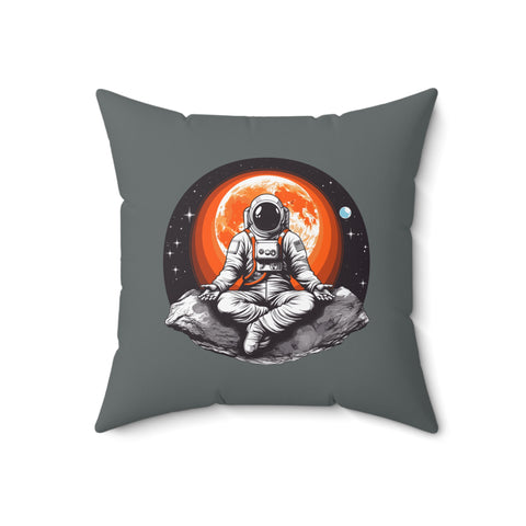 Meditating Astronaut Pillow   