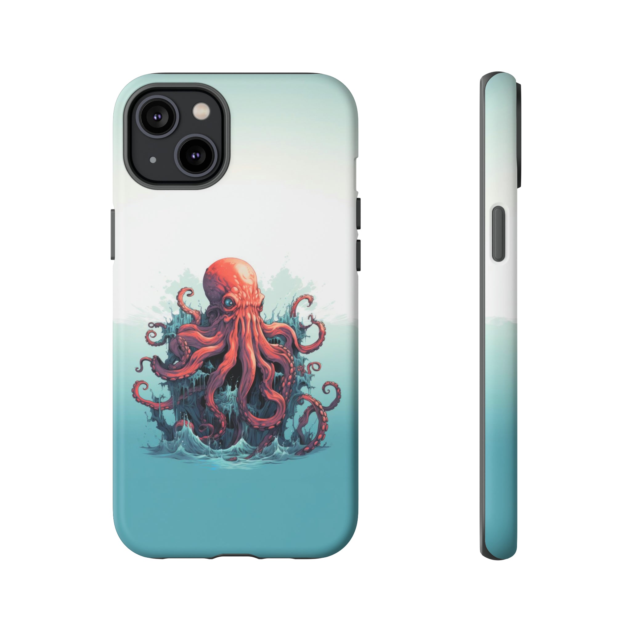 Kraken in the Ocean Phone Case iPhone 14 Plus Matte 