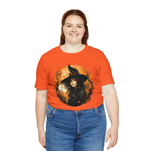 Unisex Autumn Witch T Shirt   