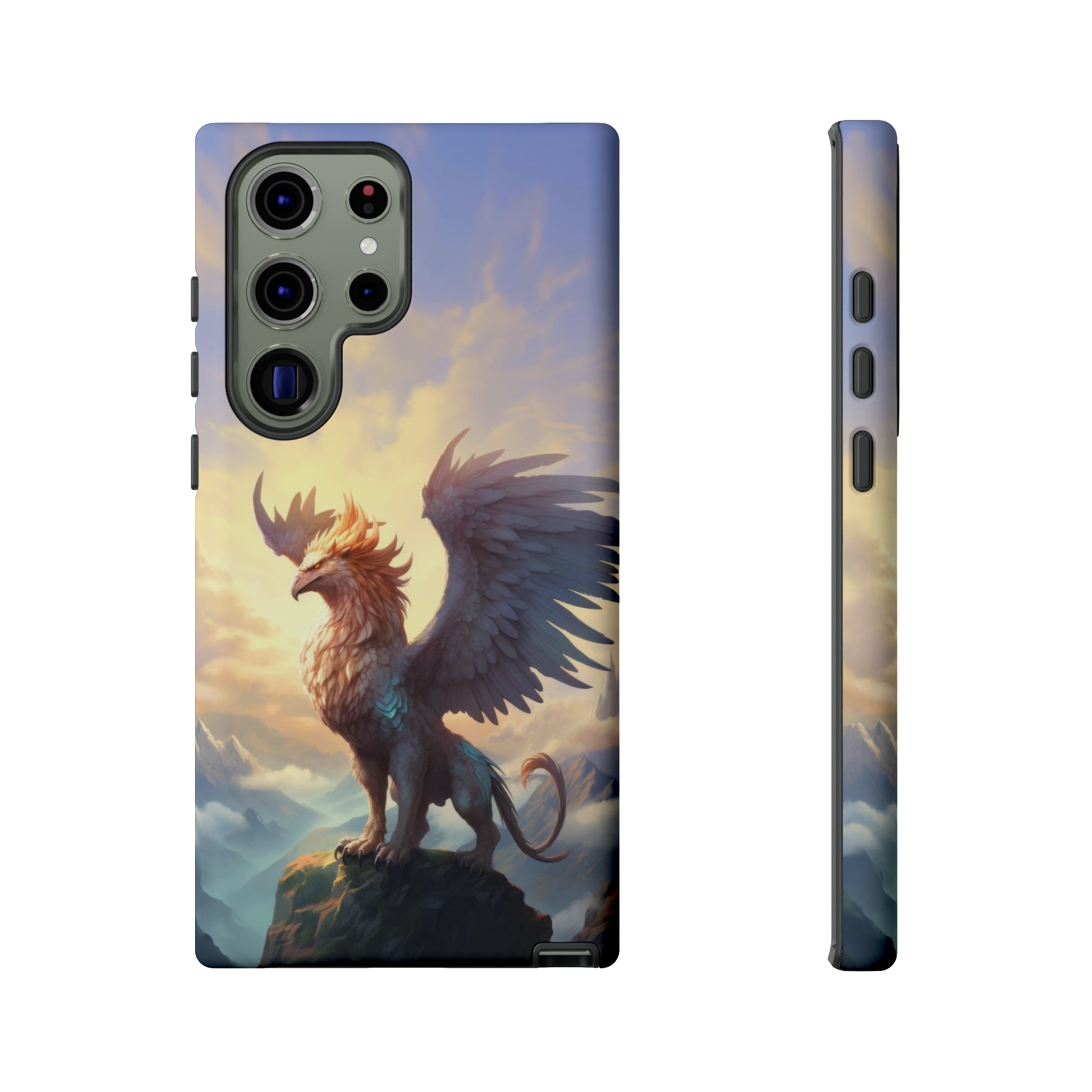 Mountaintop Griffin Phone Case Samsung Galaxy S23 Ultra Matte 