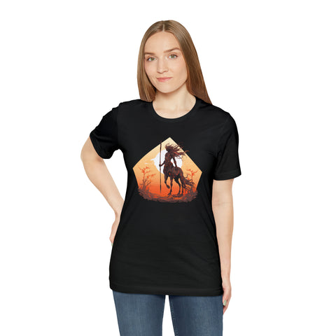 Unisex Centaur Warrior T Shirt   