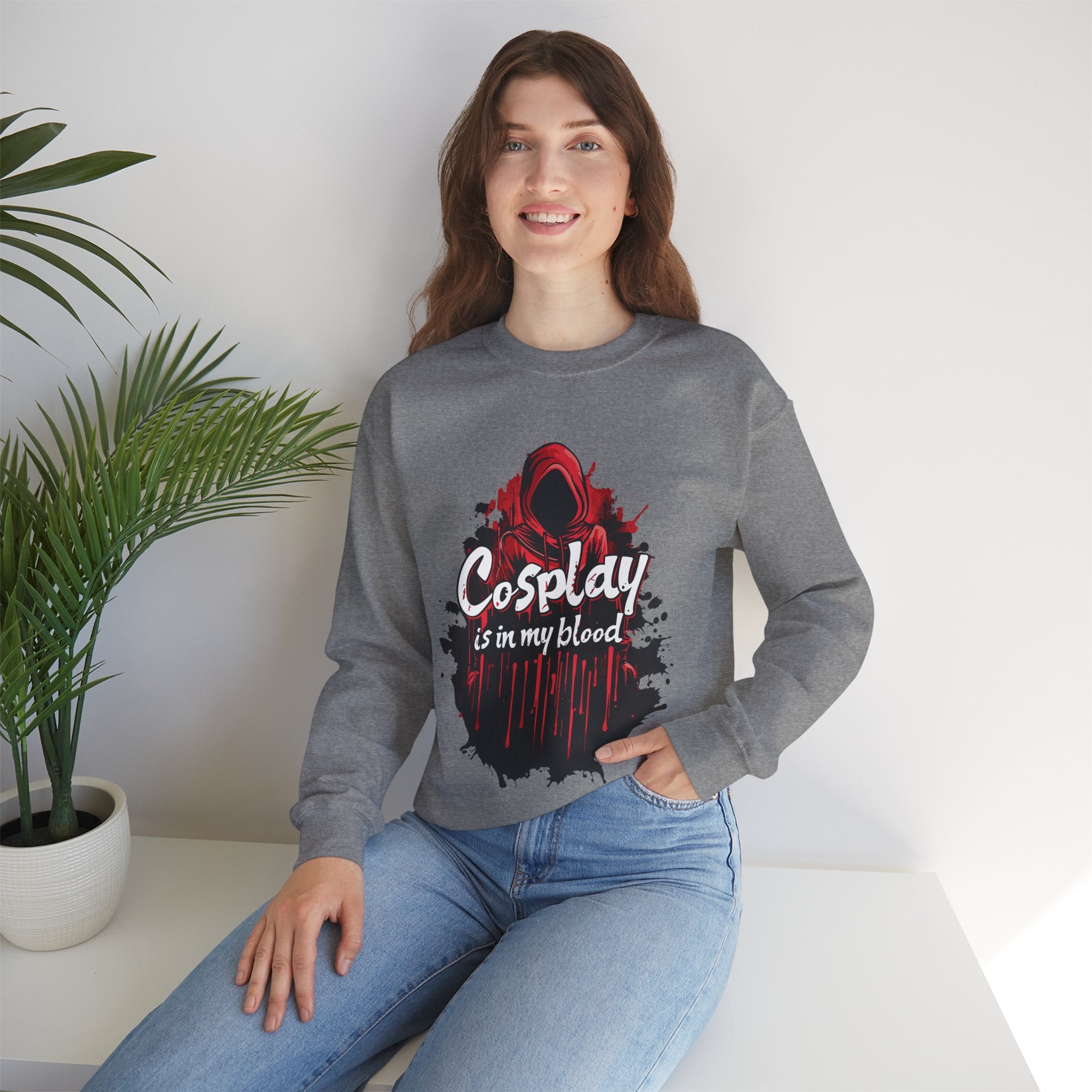 Unisex Cosplay is in my Blood Sweatshirt   