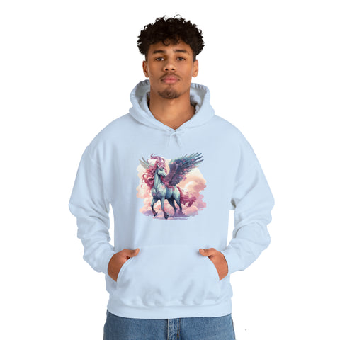 Unisex Pegasus Clouds Hoodie   