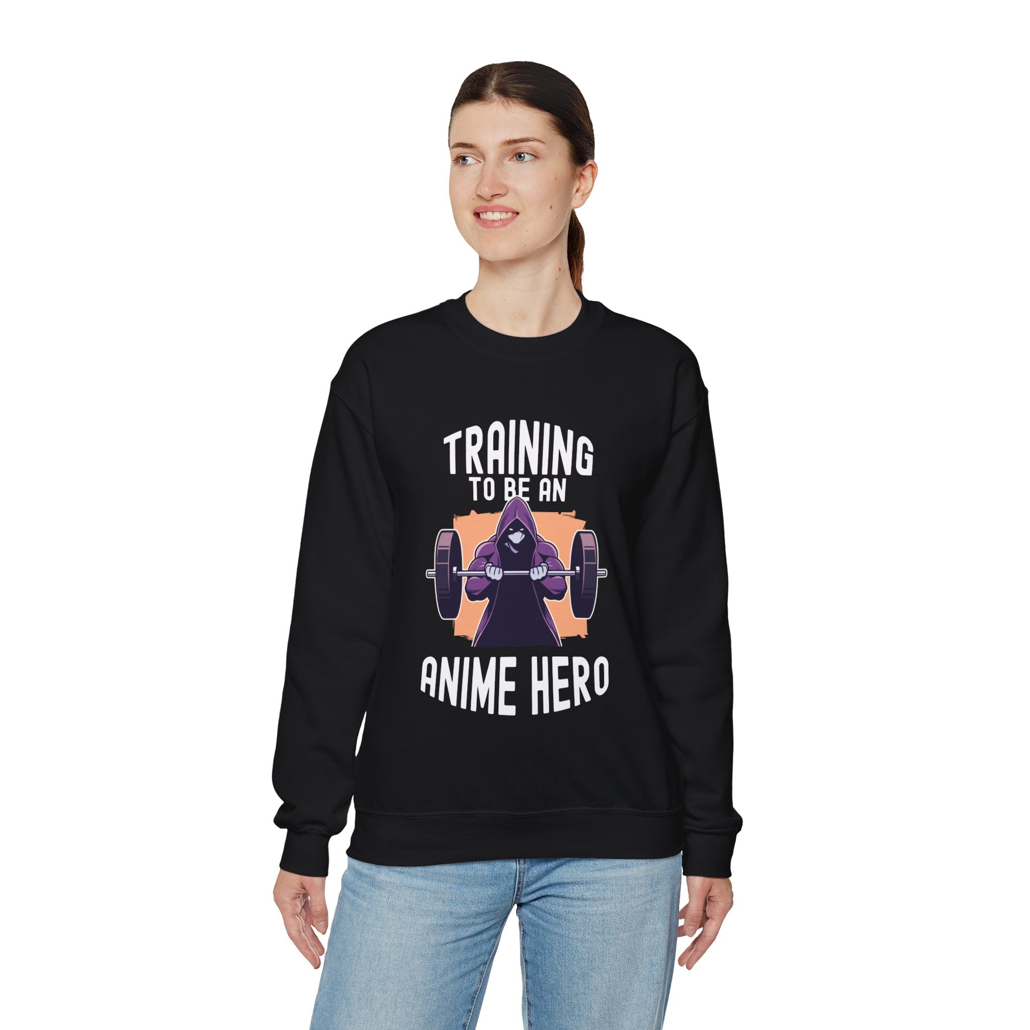 Unisex Training to be an Anime Hero Sweatshirt   