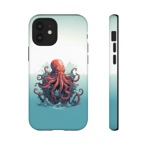 Kraken in the Ocean Phone Case iPhone 12 Mini Matte 