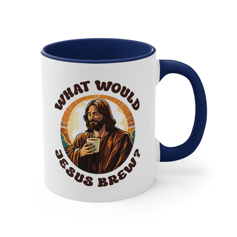 11oz What Would Jesus Brew Coffee Mug   