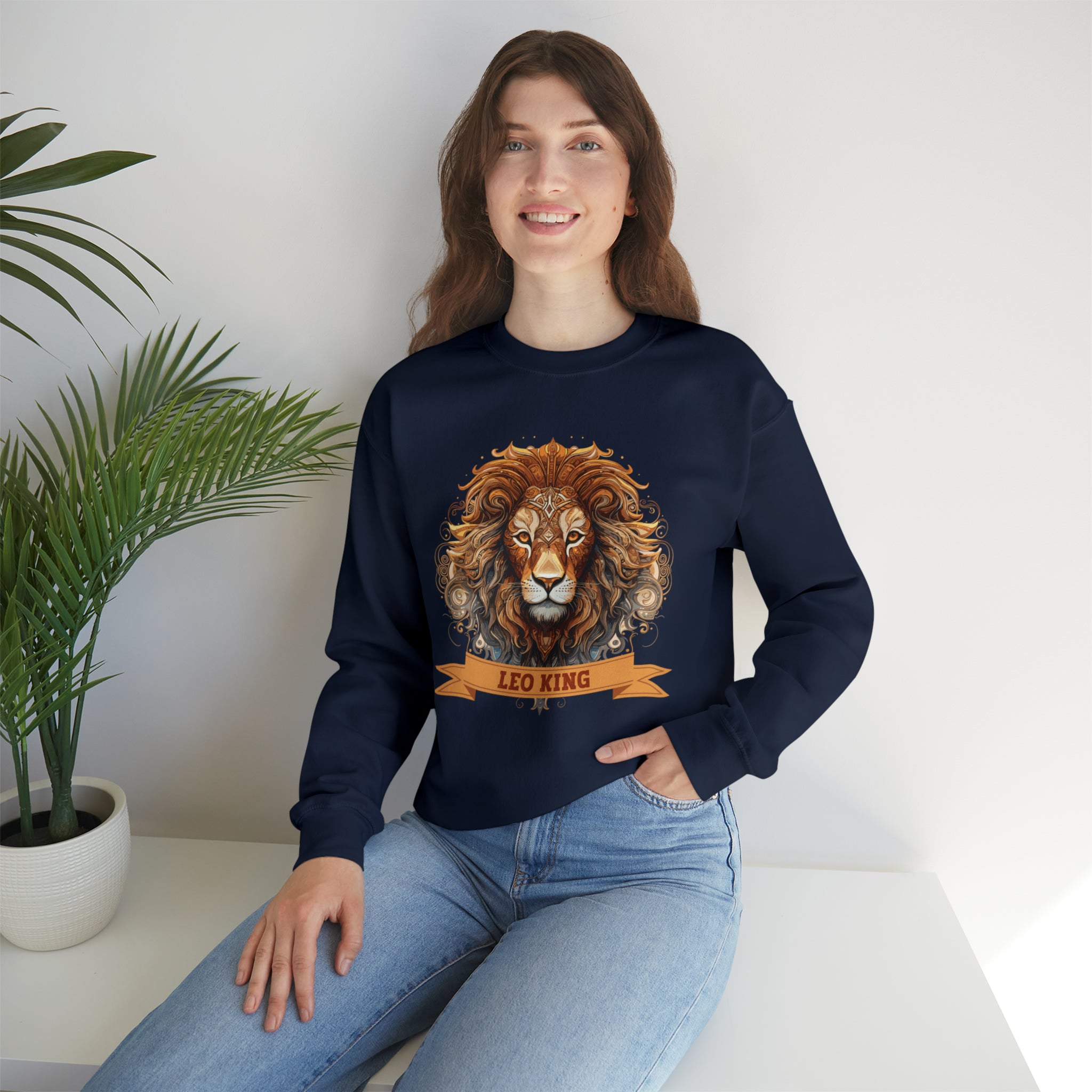 Mens Leo King Sweatshirt   