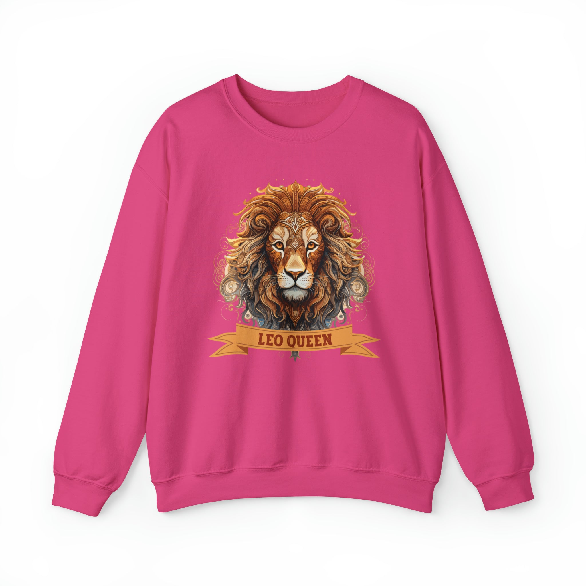 Womens Leo Queen Sweatshirt S Heliconia 