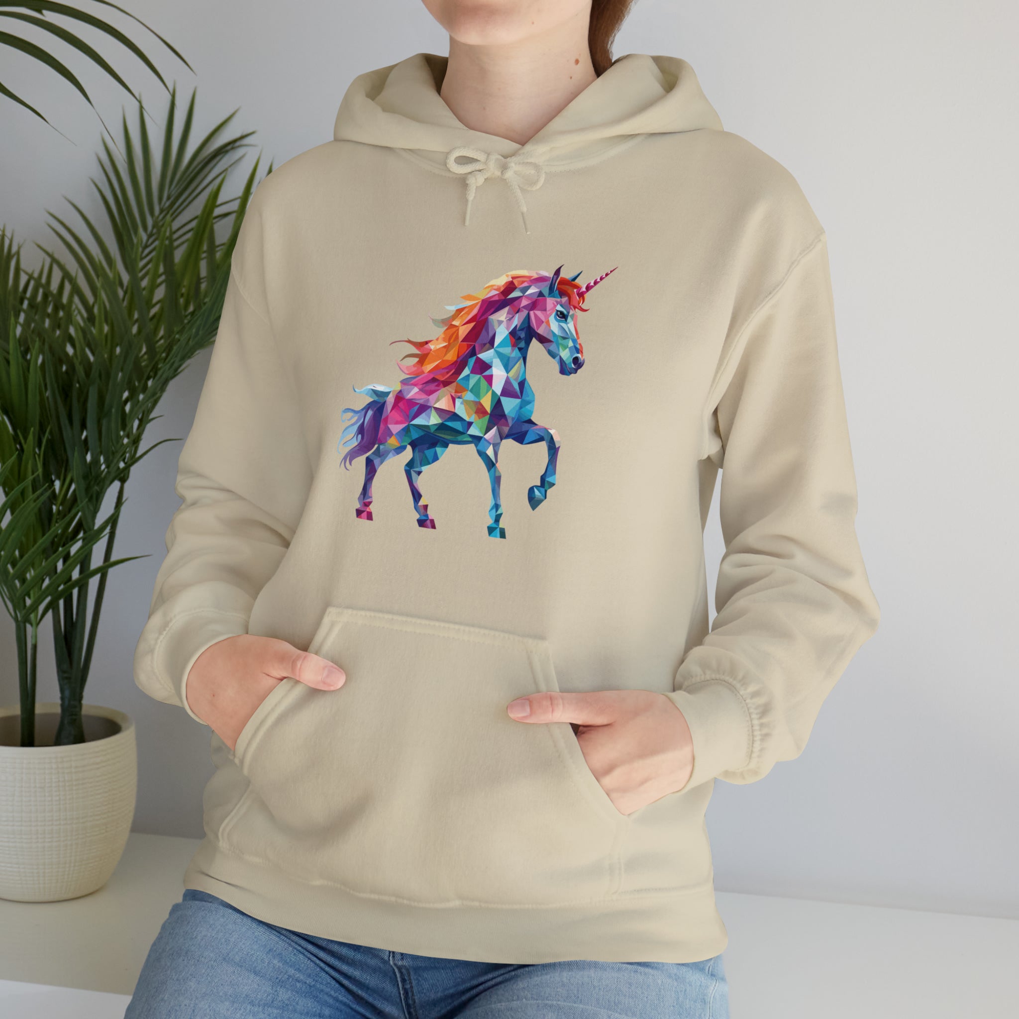 Unisex Crystallized Unicorn Hoodie   