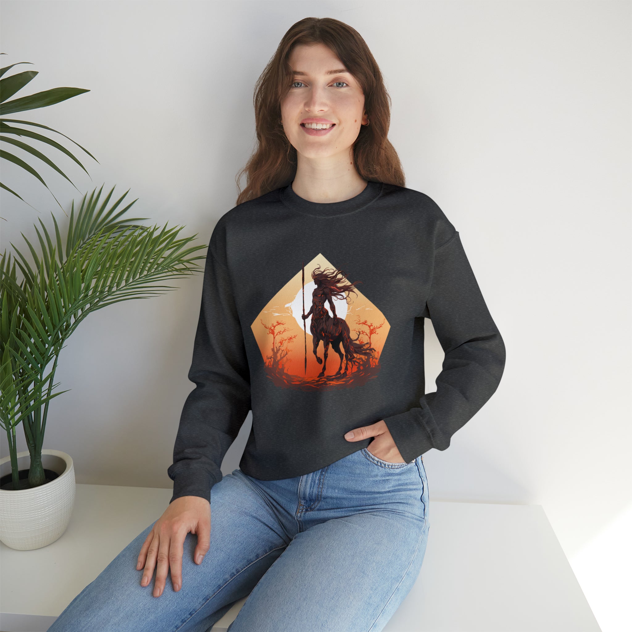 Unisex Centaur Warrior Sweatshirt   