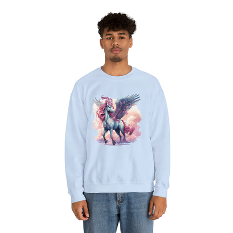 Unisex Pegasus Clouds Sweatshirt   