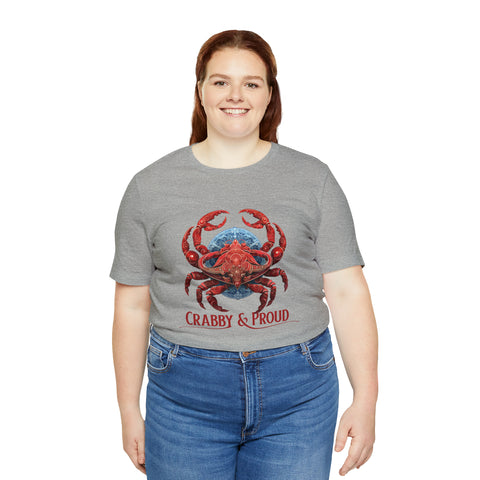 Unisex Cancer Crab T Shirt   