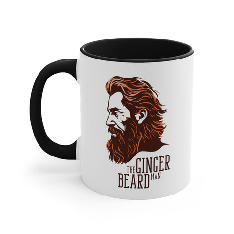 11oz Ginger Beard Man Coffee Mug 11oz Black 