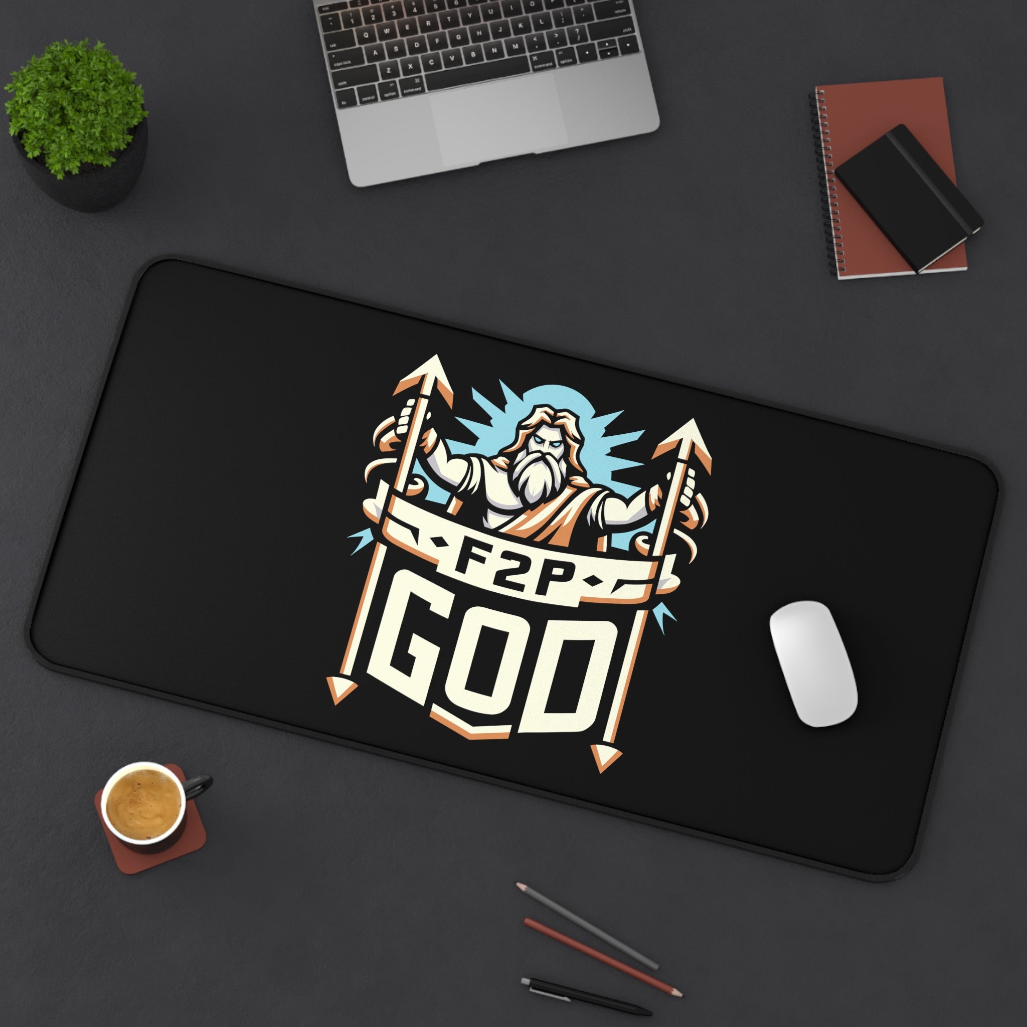 F2P God Desk Mat   