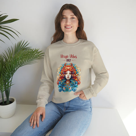 Unisex Virgo Vibes Only Sweatshirt   