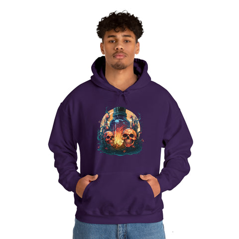 Unisex Magic Potion & Skulls Hoodie   