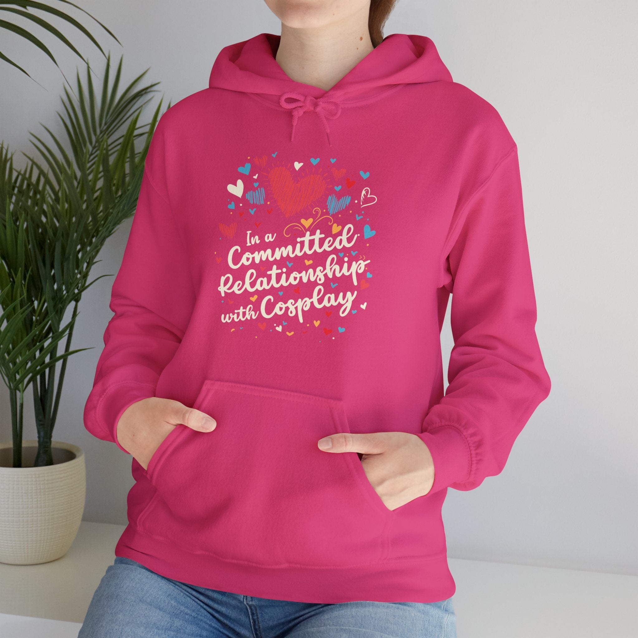 Unisex In a Committed Relationship with Cosplay Hoodie   