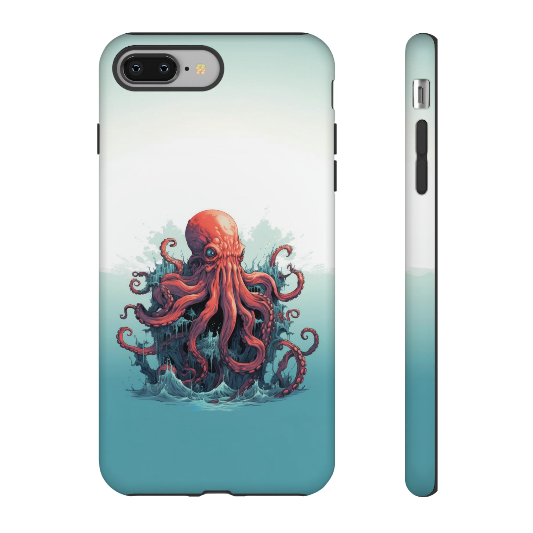 Kraken in the Ocean Phone Case iPhone 8 Plus Matte 