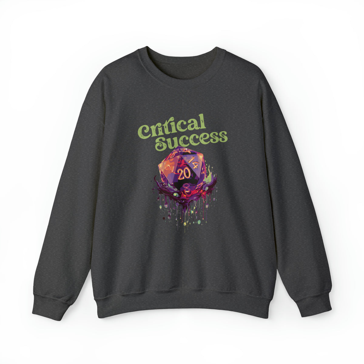 Unisex Critical Success Sweatshirt S Dark Heather 