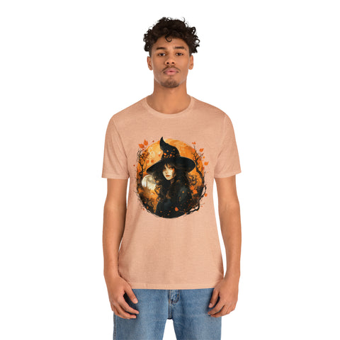 Unisex Autumn Witch T Shirt   