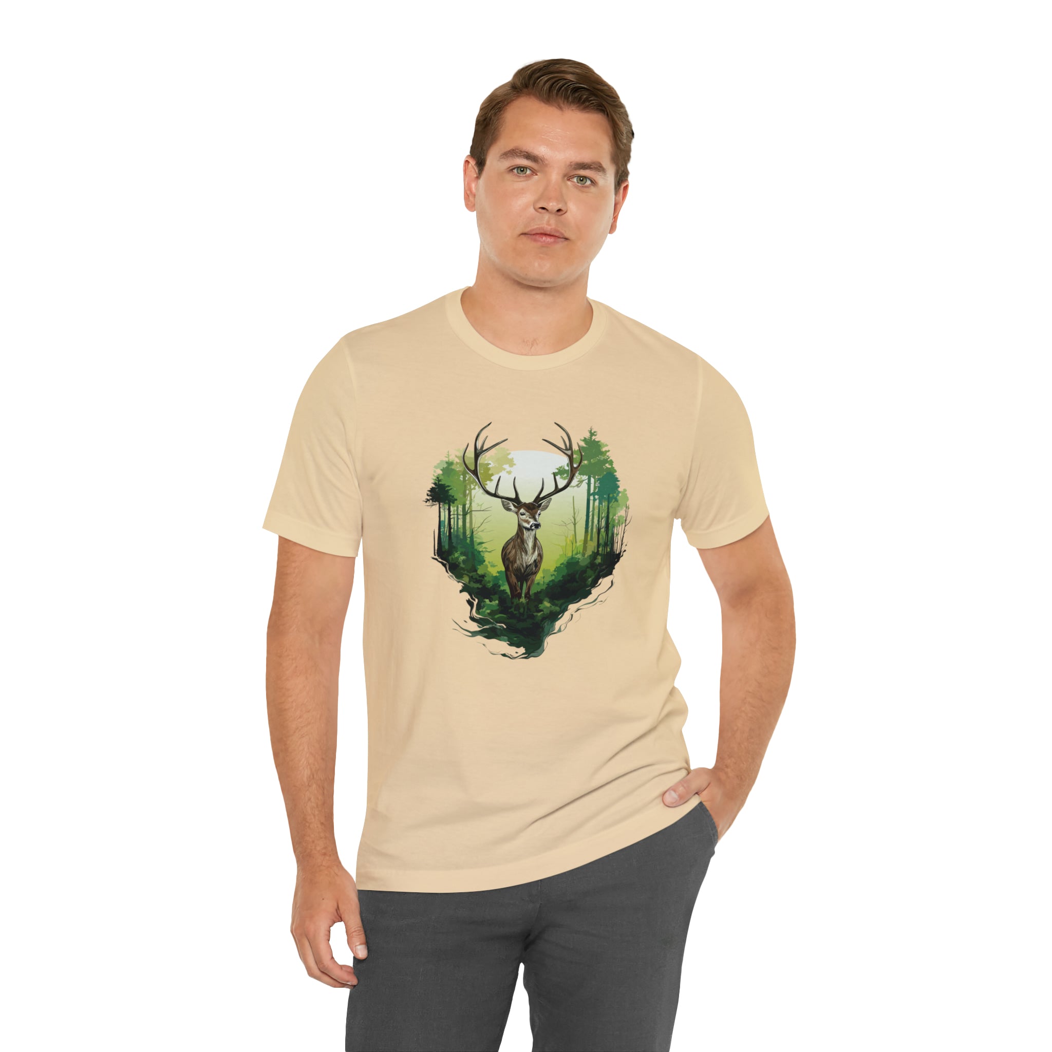 Unisex Forest Deer T Shirt   