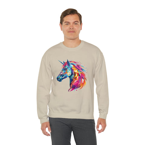 Unisex Crystallized Unicorn Mane Sweatshirt   