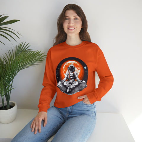 Unisex Meditating Astronaut Sweatshirt   