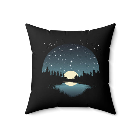 Celestial Sky Pillow 18" × 18"  