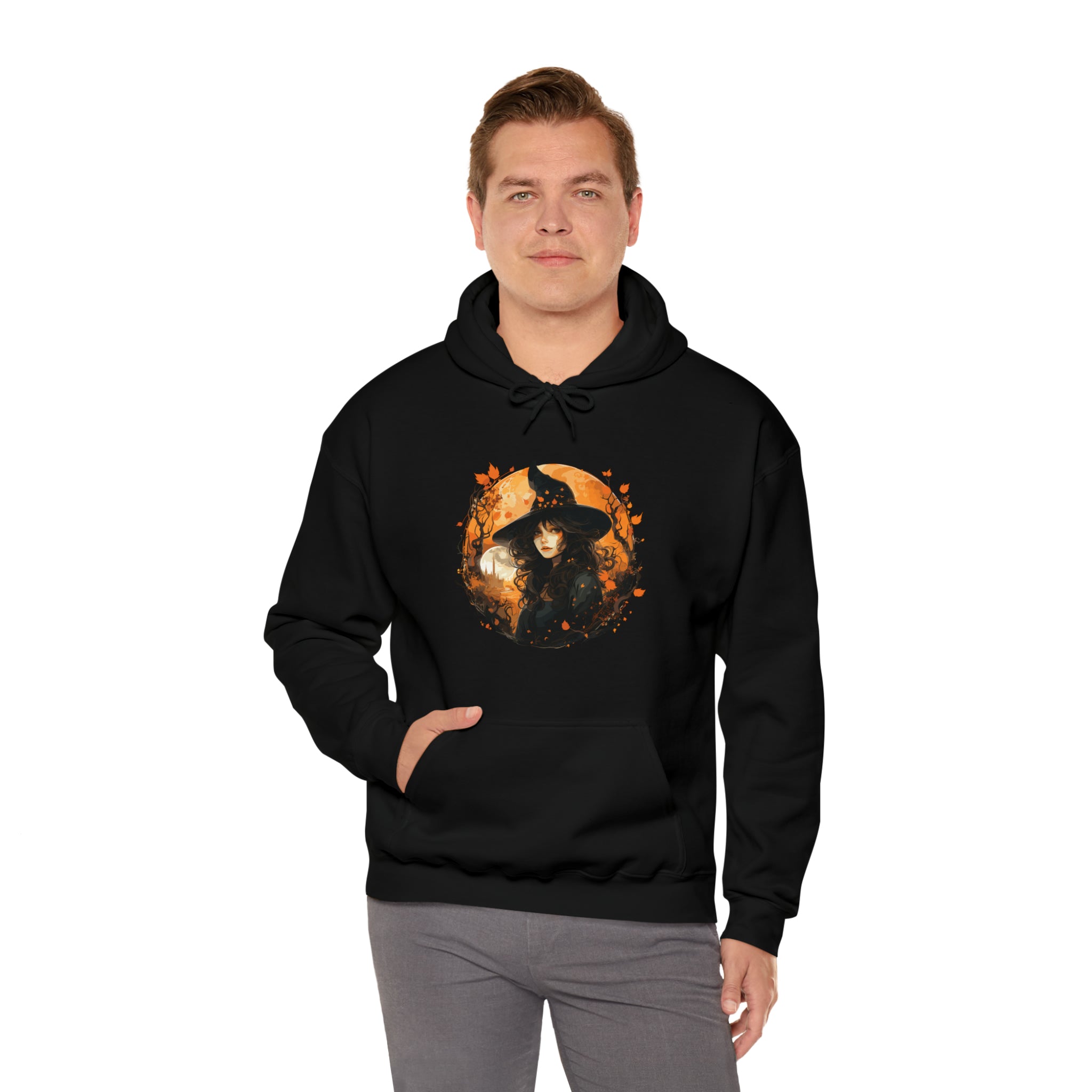 Unisex Autumn Witch Hoodie   