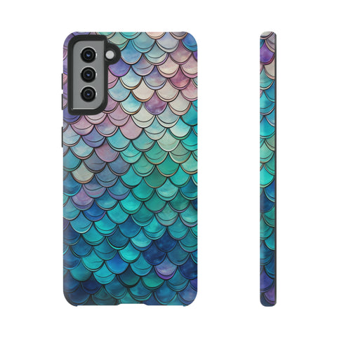 Mermaid Scales Phone Case Samsung Galaxy S21 Plus Matte 