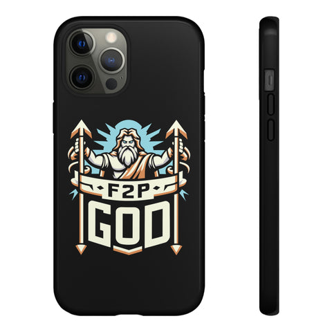 F2P God Phone Case iPhone 12 Pro Max Glossy 