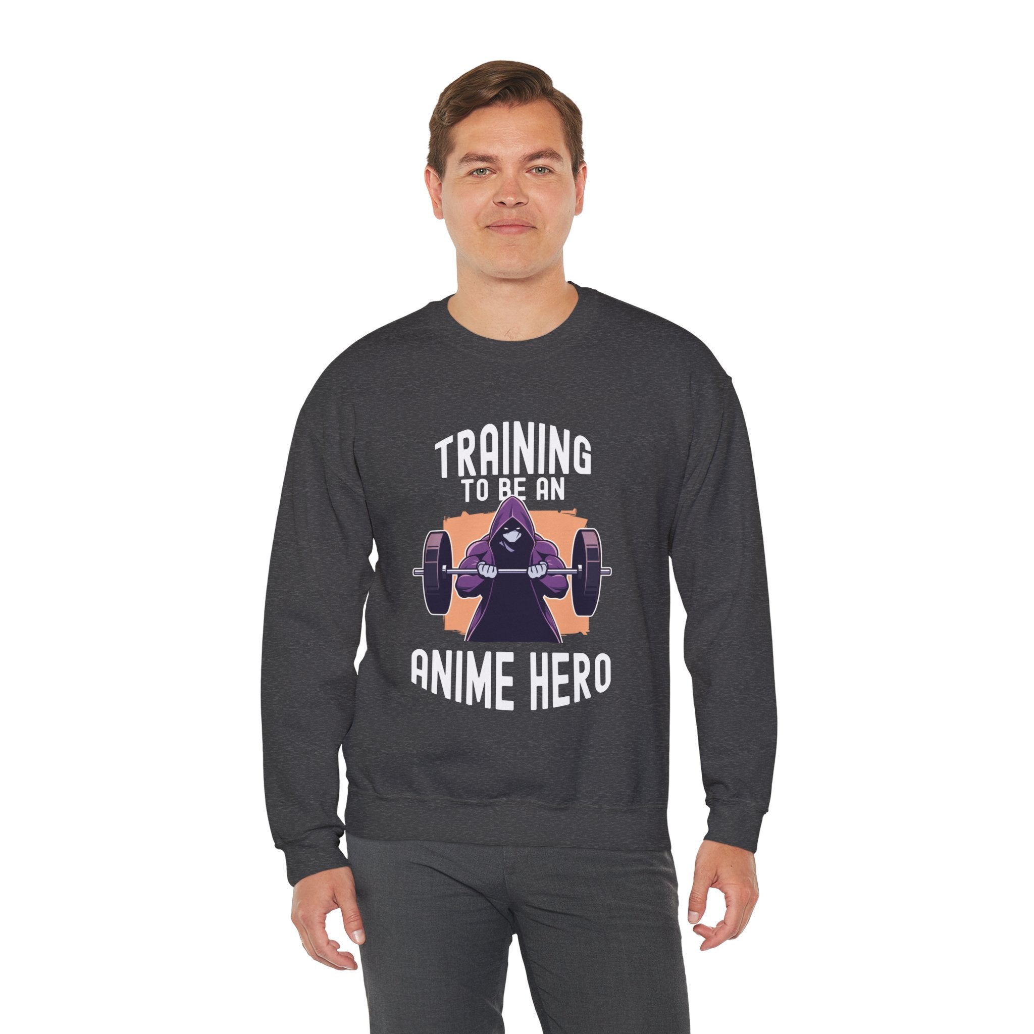 Unisex Training to be an Anime Hero Sweatshirt   