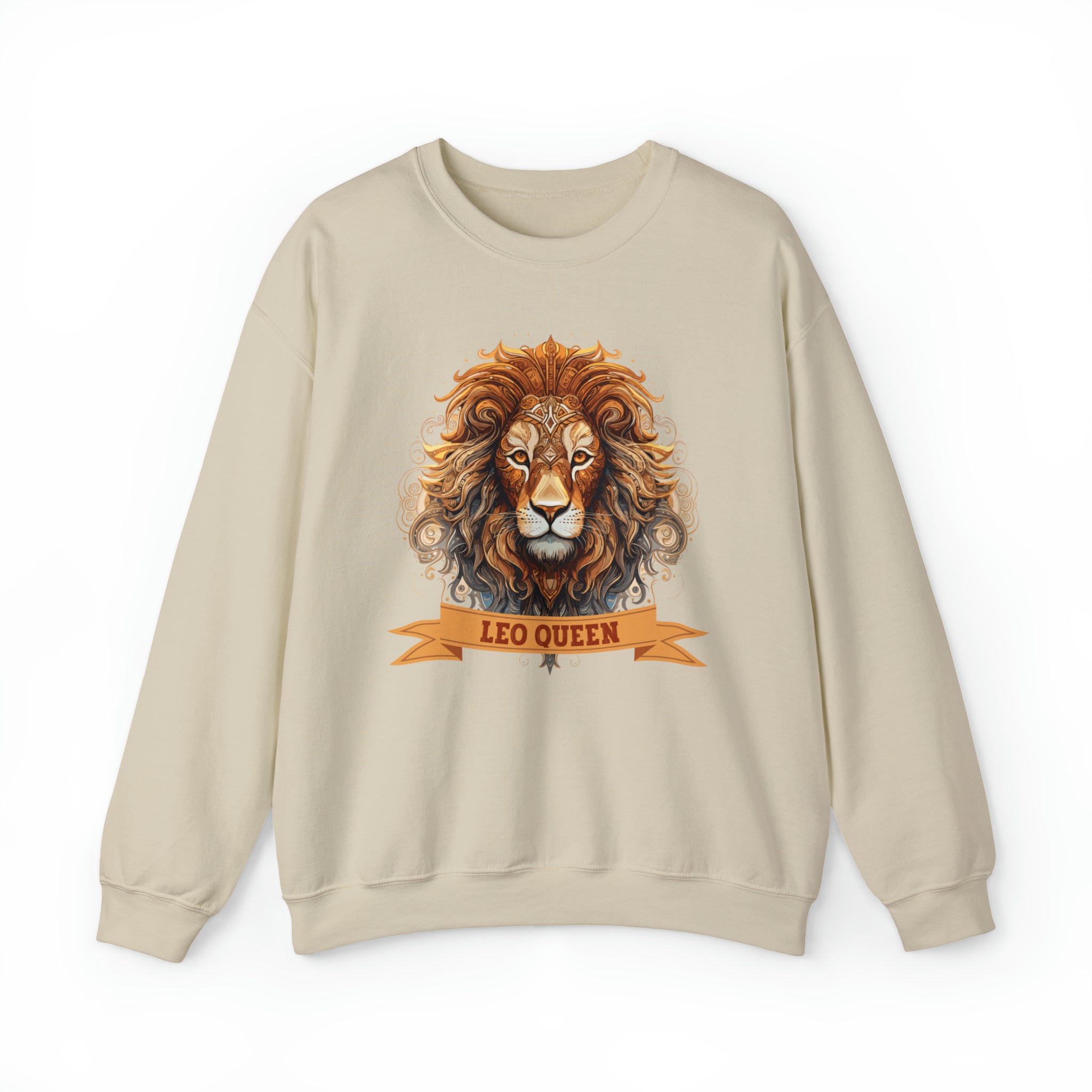 Womens Leo Queen Sweatshirt S Sand 