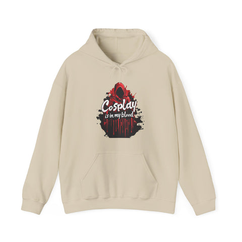 Unisex Cosplay is in my Blood Hoodie Sand S 