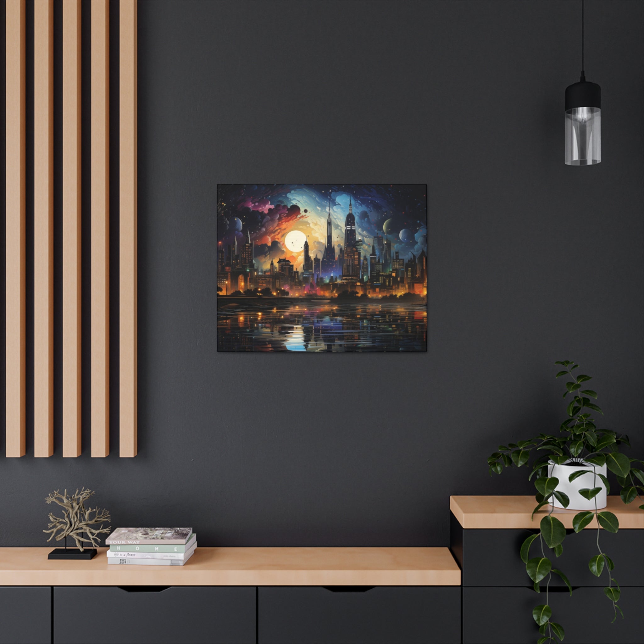 City Skyline Wall Art   