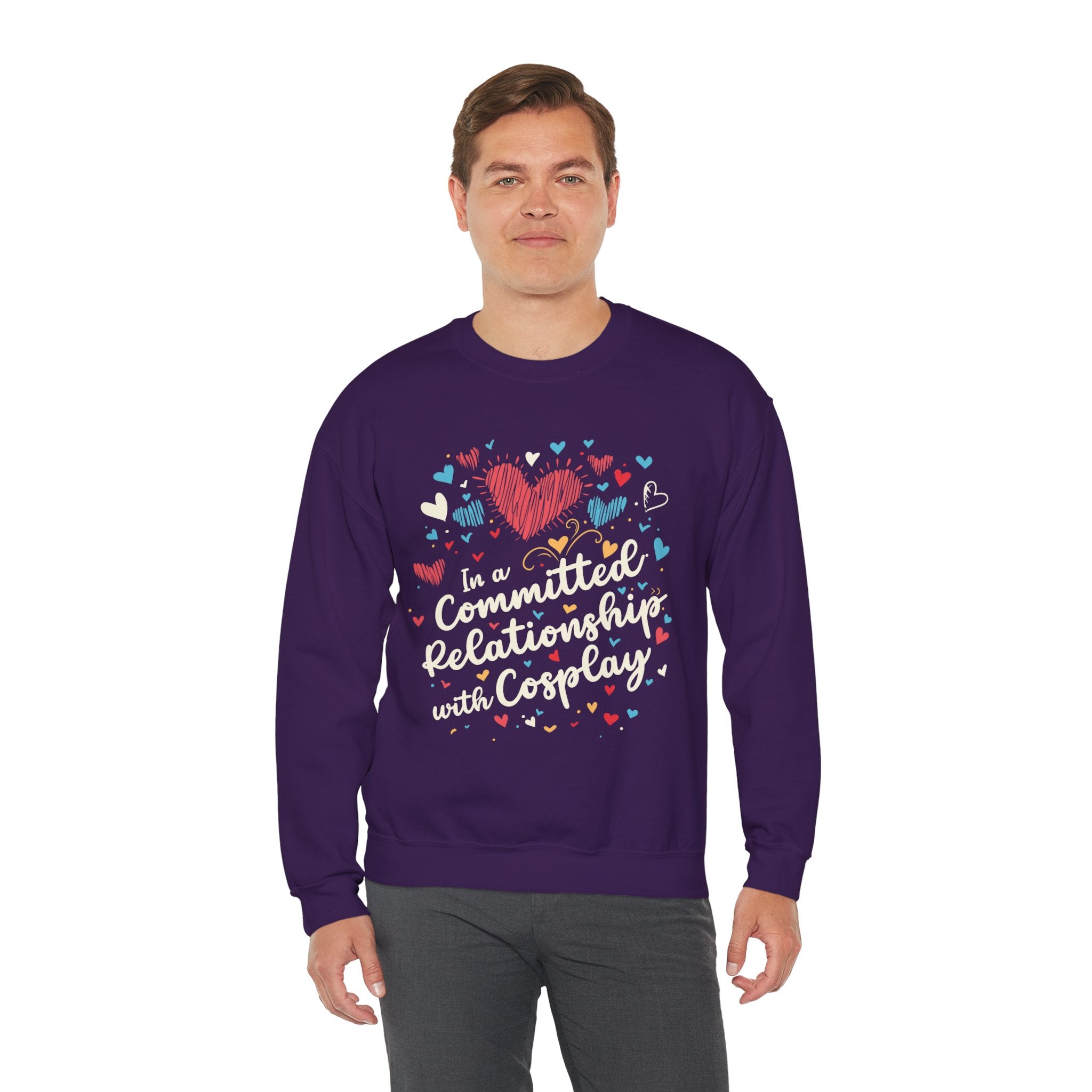 Unisex In a Committed Relationship with Cosplay Sweatshirt   