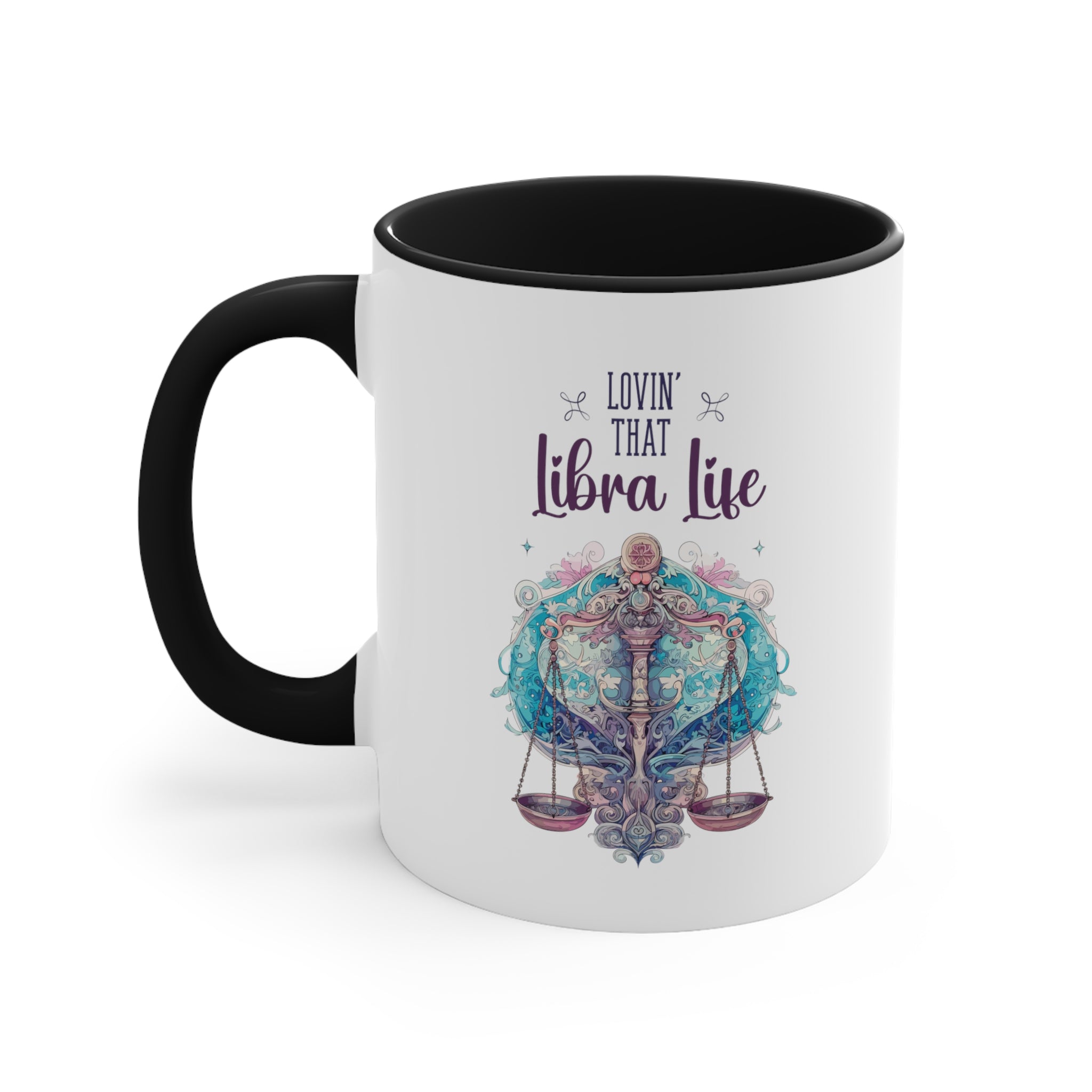 11oz Libra Life Coffee Mug 11oz Black 