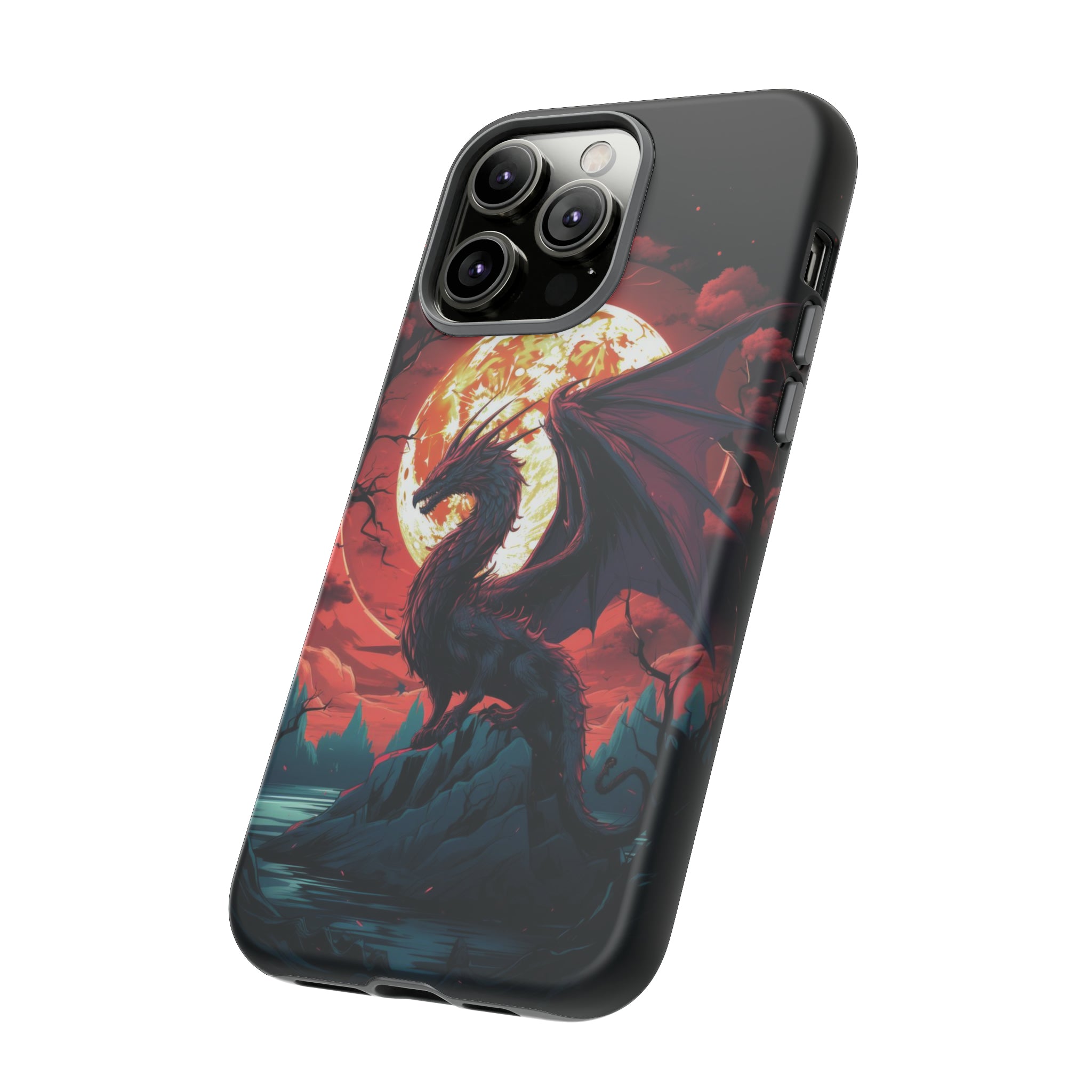 Dragon Fiery Moonlight Phone Case   