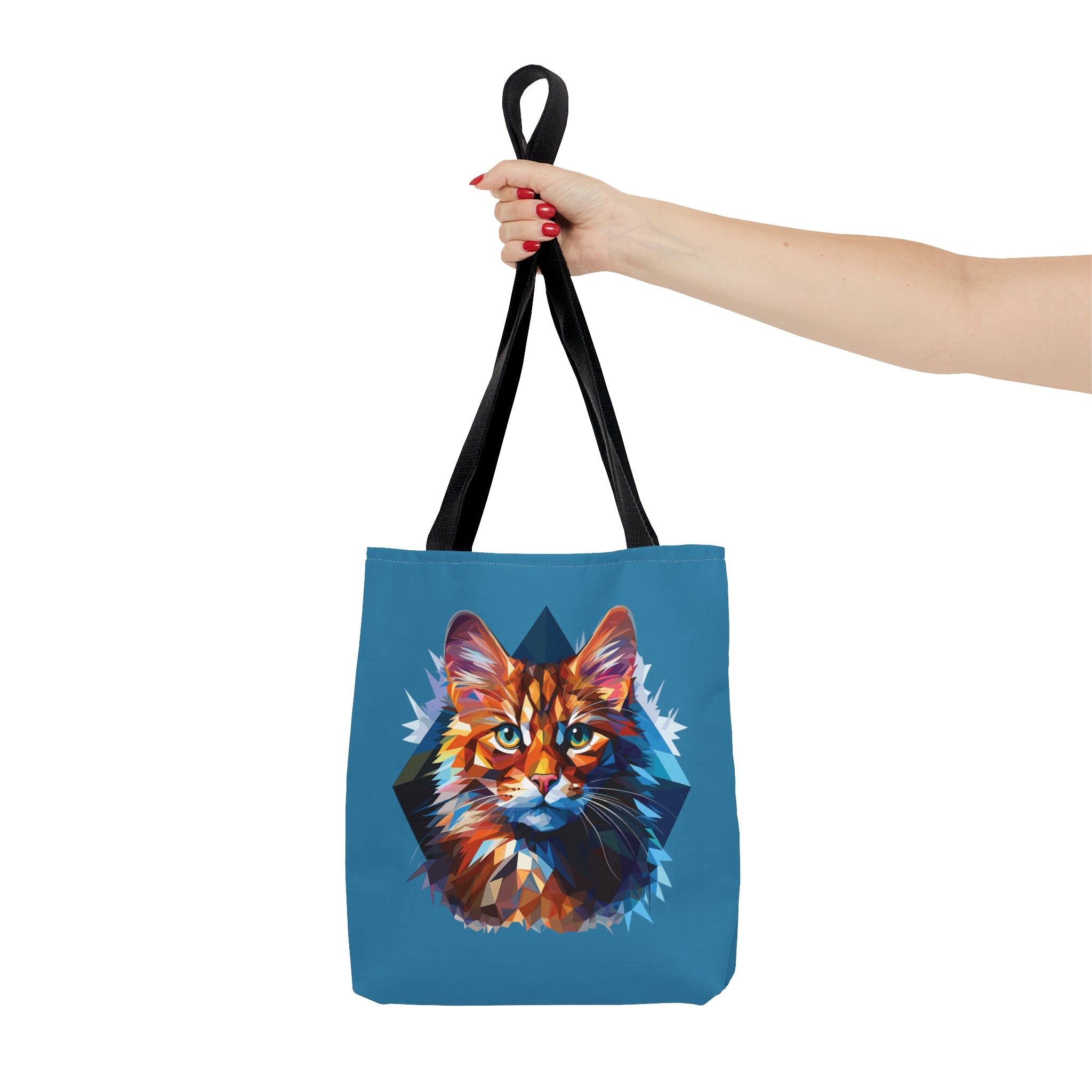 Crystallized Cat Tote Bag   