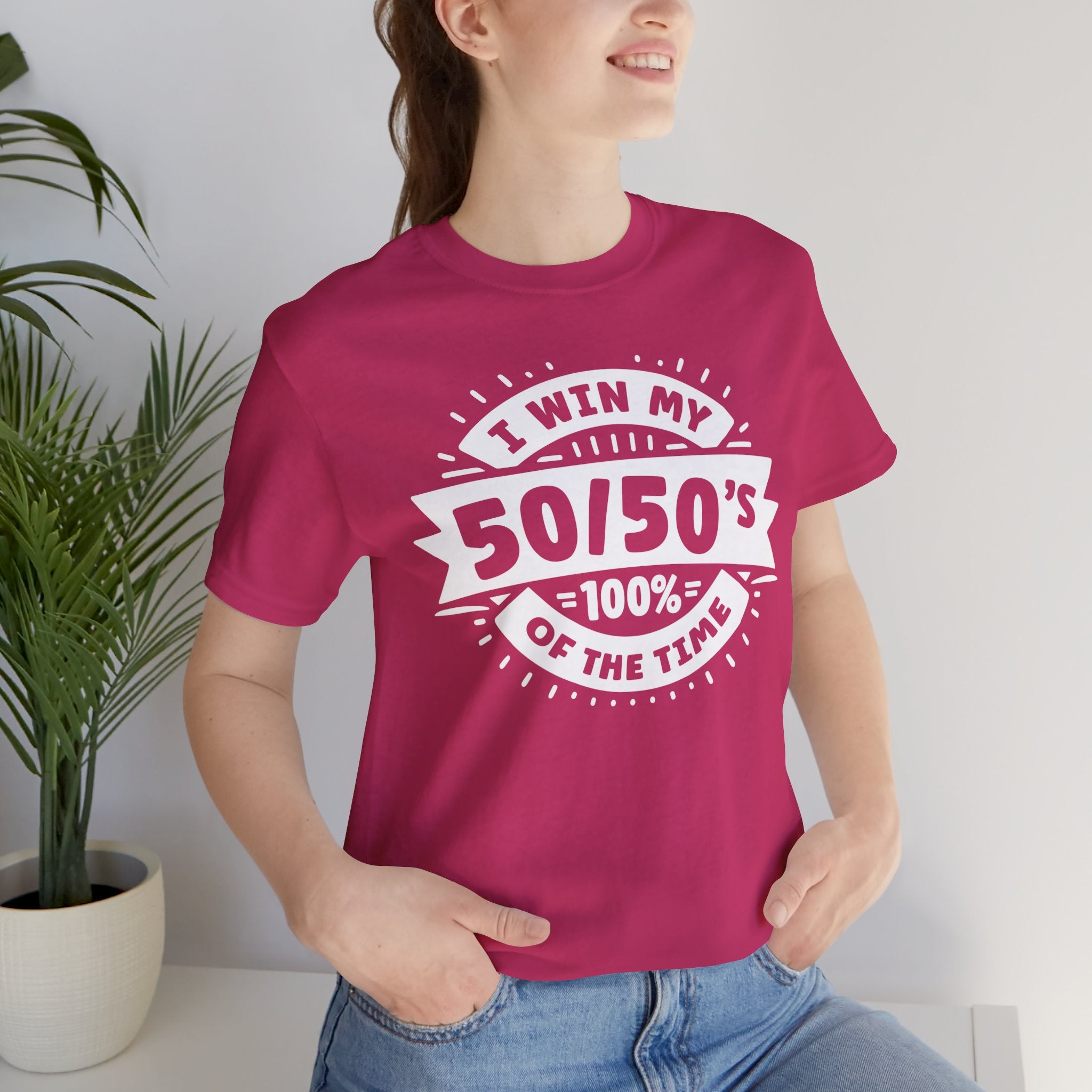 Unisex Gacha 50 50 Winner T Shirt   